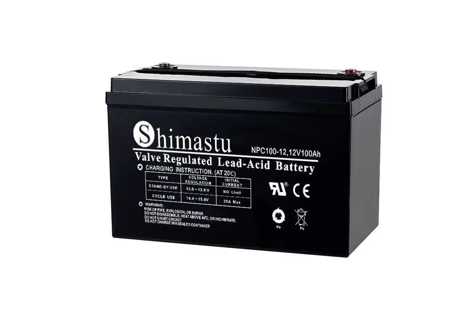Bateria de ciclo profundo 12V100Ah VRLA