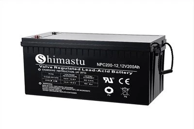 Bateria de ciclo profundo de 12 volts de 200 ampères por hora