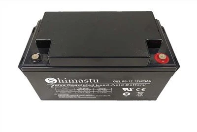 Bateria de gel de ácido de chumbo regulada por válvula